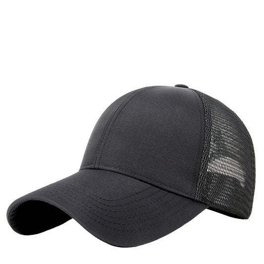 Pandaize Sombrero de malla de secado rápido: gorra de béisbol impermeable con protección solar para pesca y protector solar 