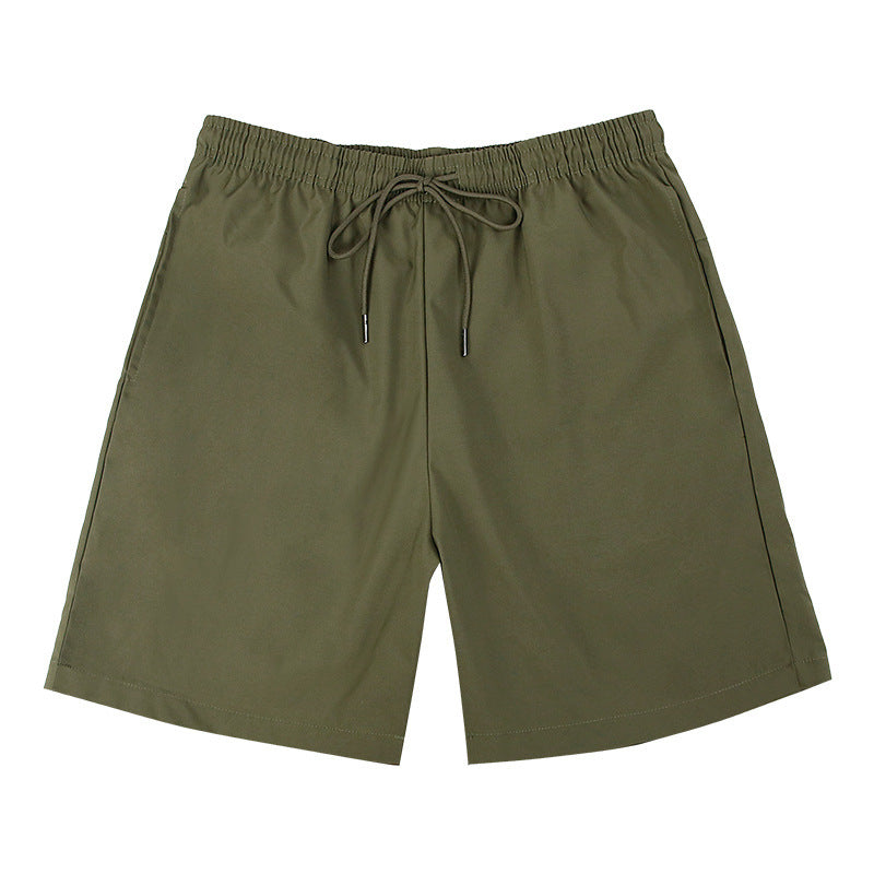 Men's Summer Comfort Mid-Rise Woven Polyester Shorts for Sports, Fitness & Casual Wear