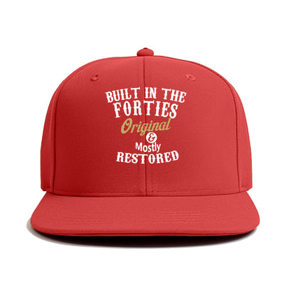 Built In The Forties Original Mostly Restored Classic Snapback