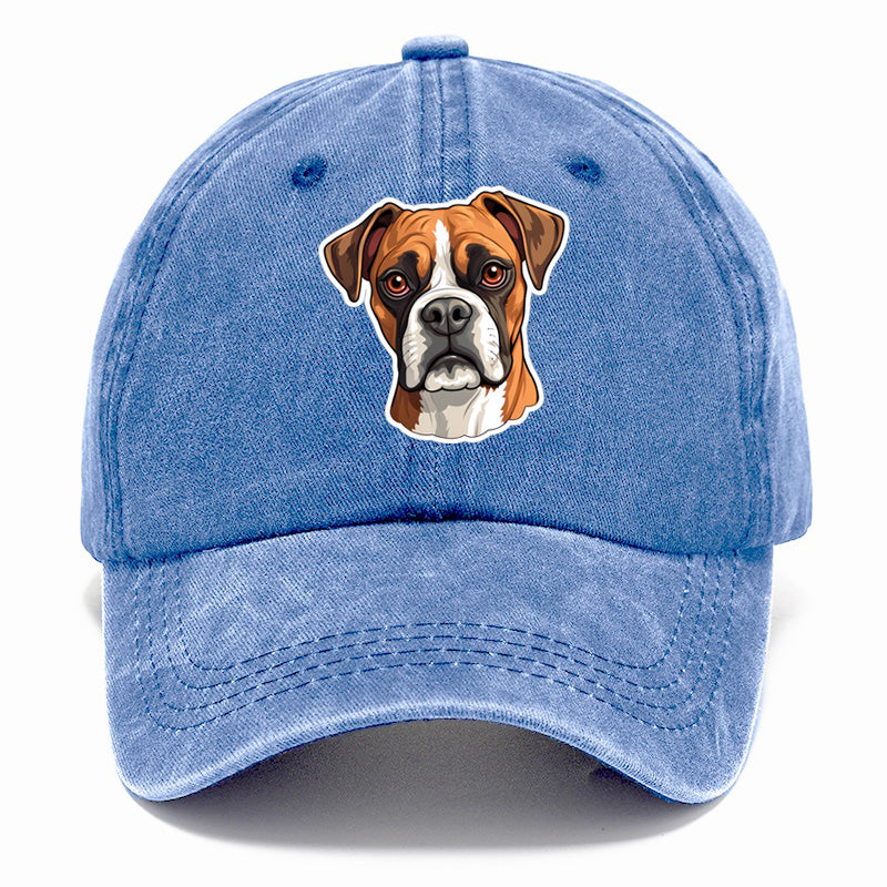 Gorra Clásica Perro Boxer