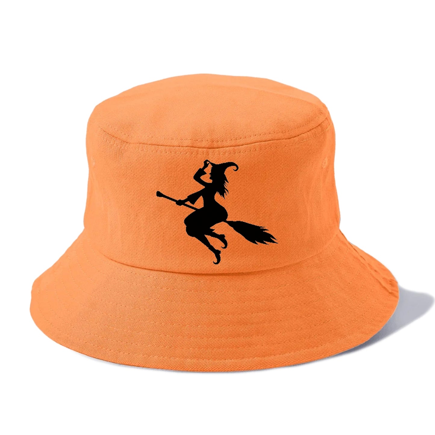 Enchanting Witch On Broom Hat (limited Edition) Bucket Hat