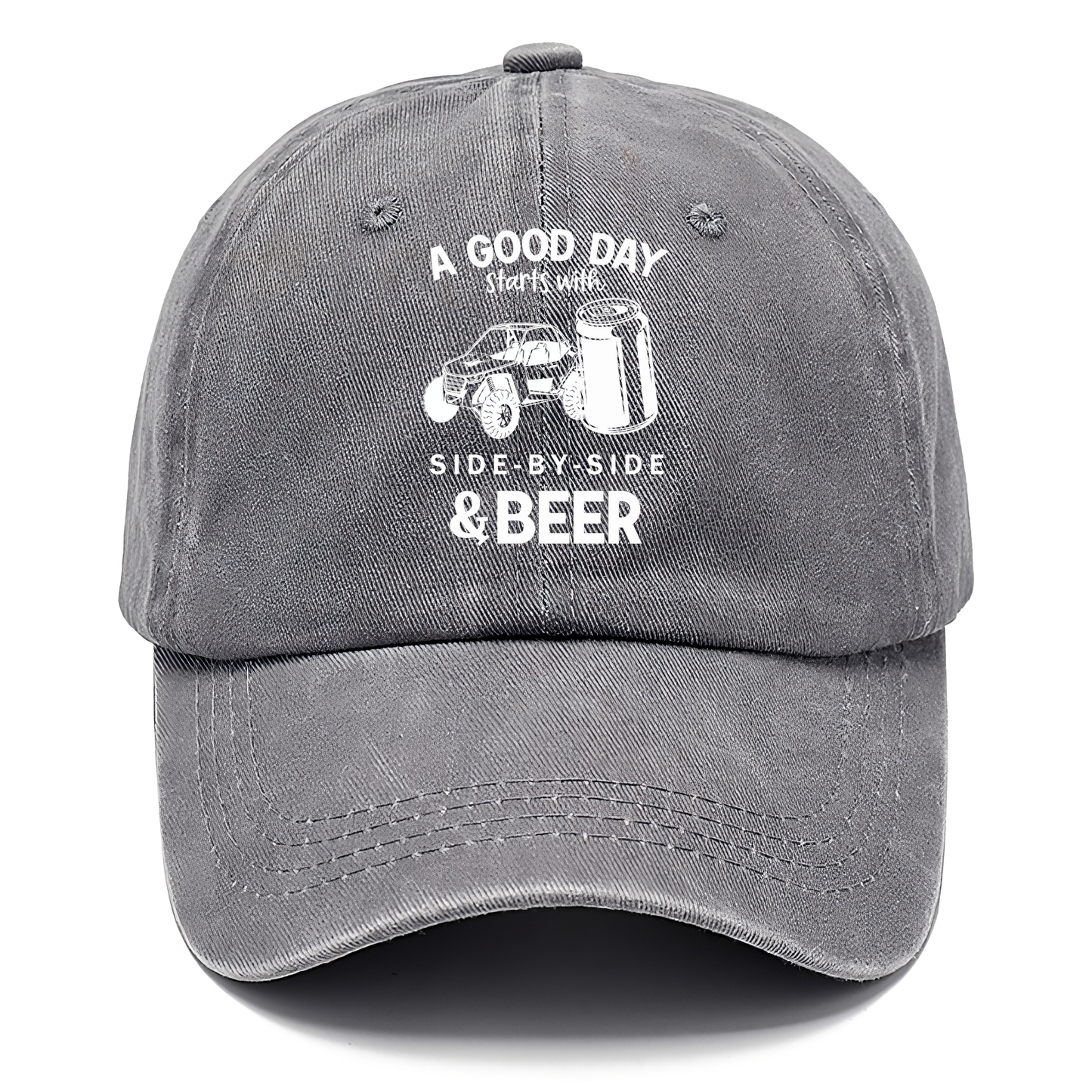 A Good Day Starts With Side-by-Side & Beer Classic Cap