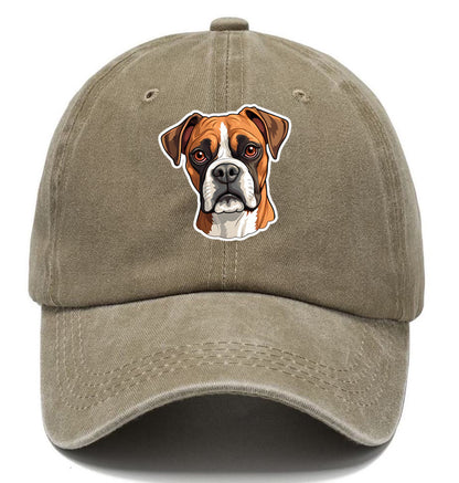 Gorra Clásica Perro Boxer