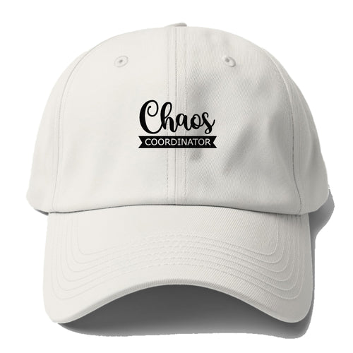 Chaos Coordinator Baseball Cap For Big Heads