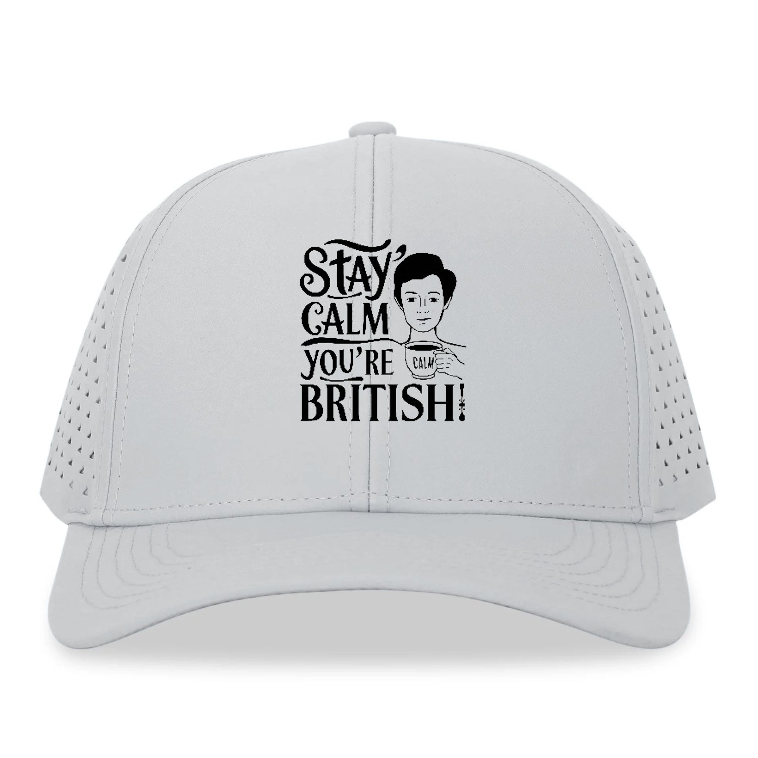 stay calm you're british Hat