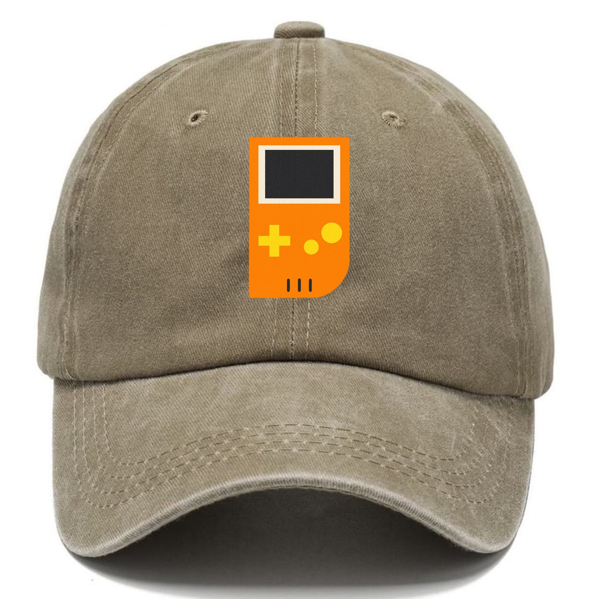 Retro 80s Game Boy Orange Hat