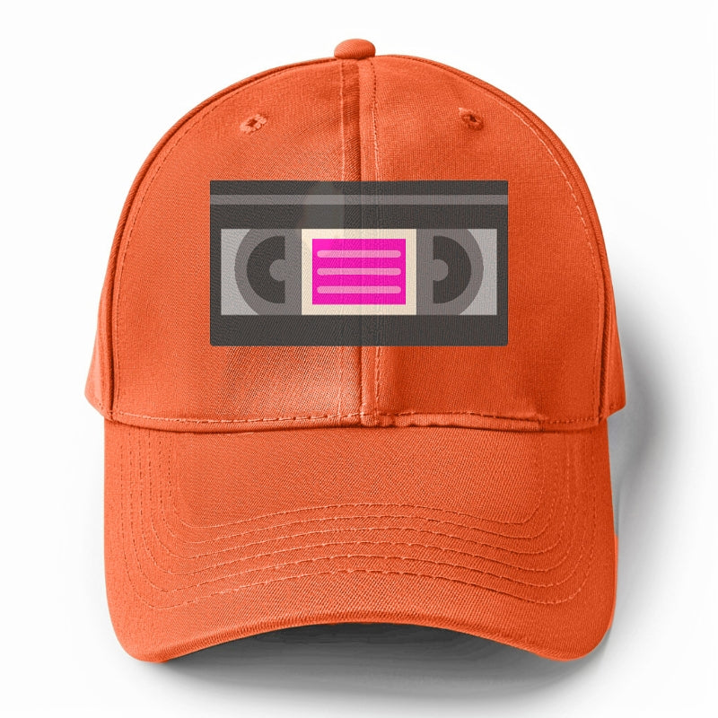 Retro 80s VHS Tape Pink Hat