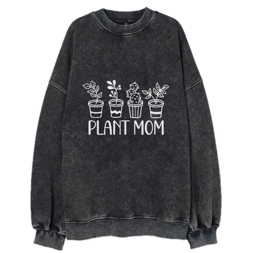 Plant Mom Vintage Sweatshirt