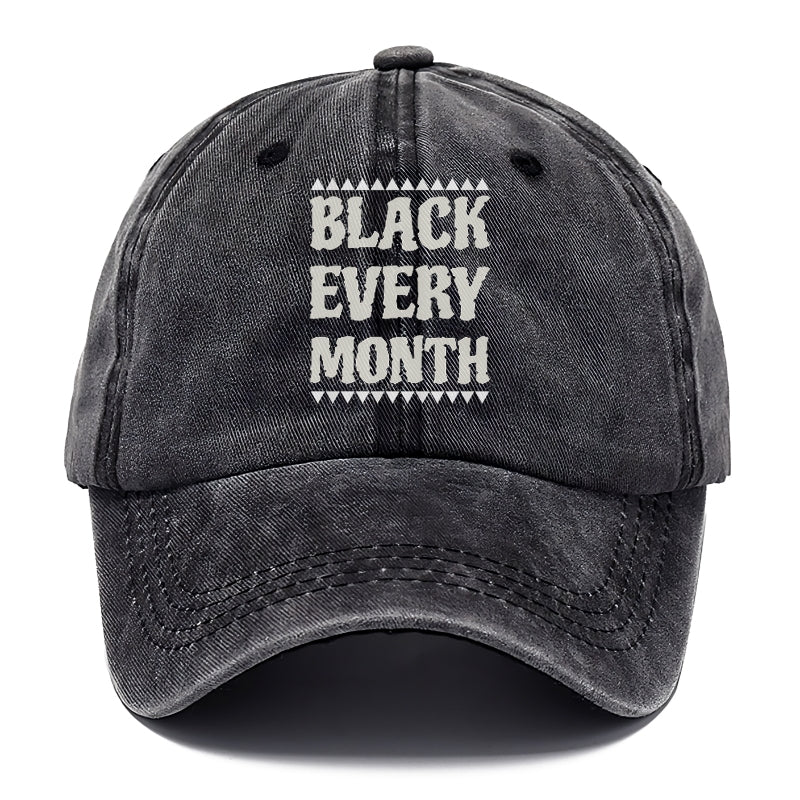 Black Every Month Hat