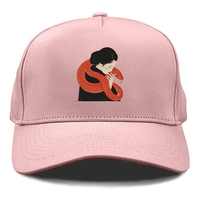 Serpent Embrace The Graceful Connection Hat