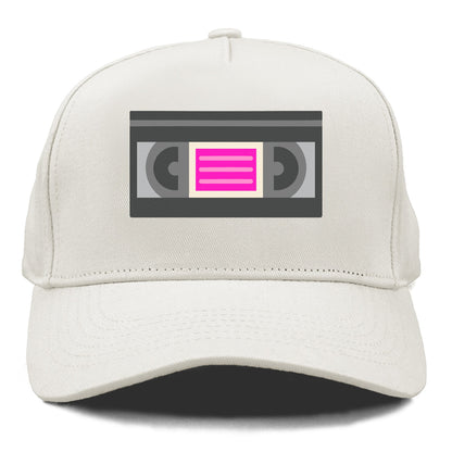 Retro 80s VHS Tape Pink Hat