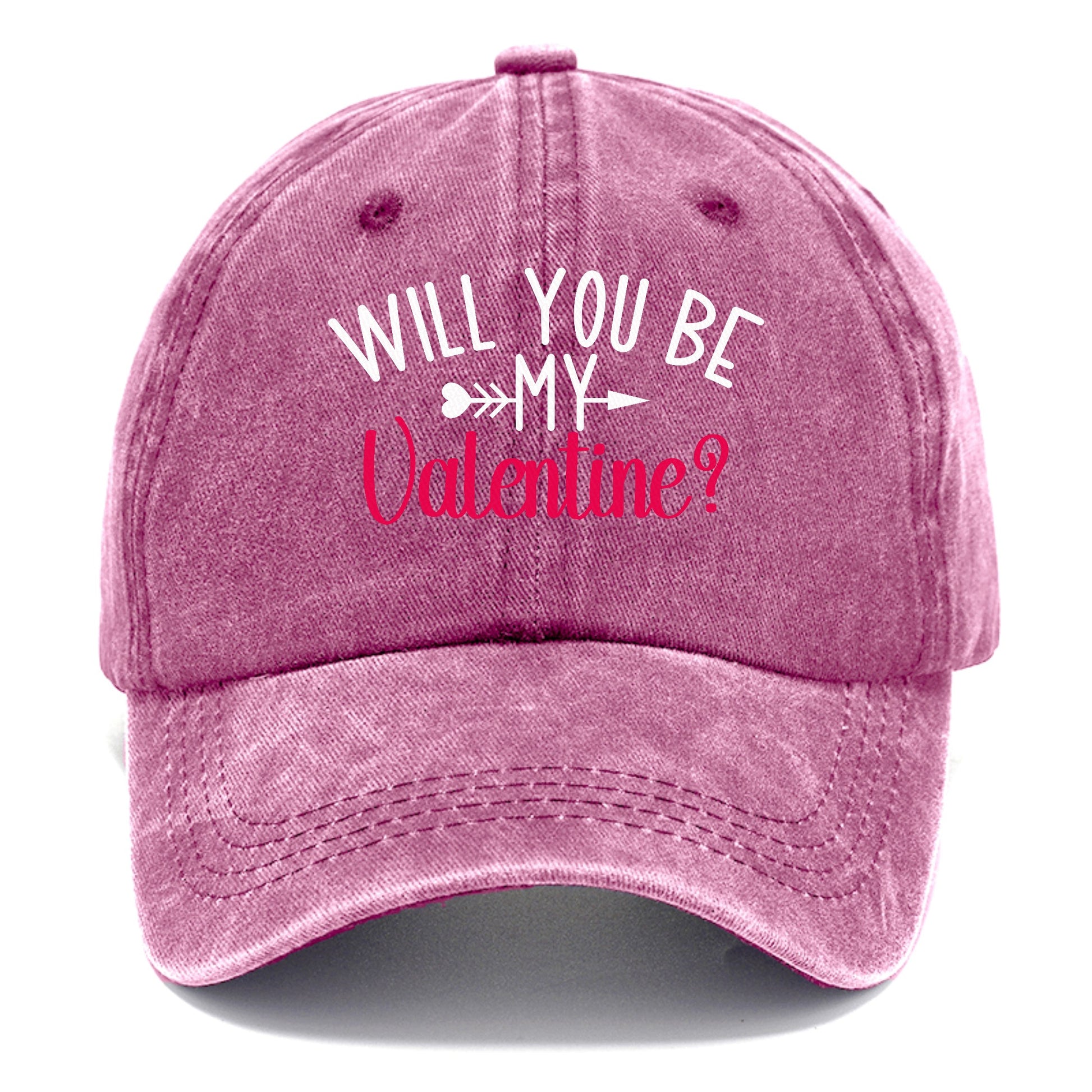 will you be my valentine Hat