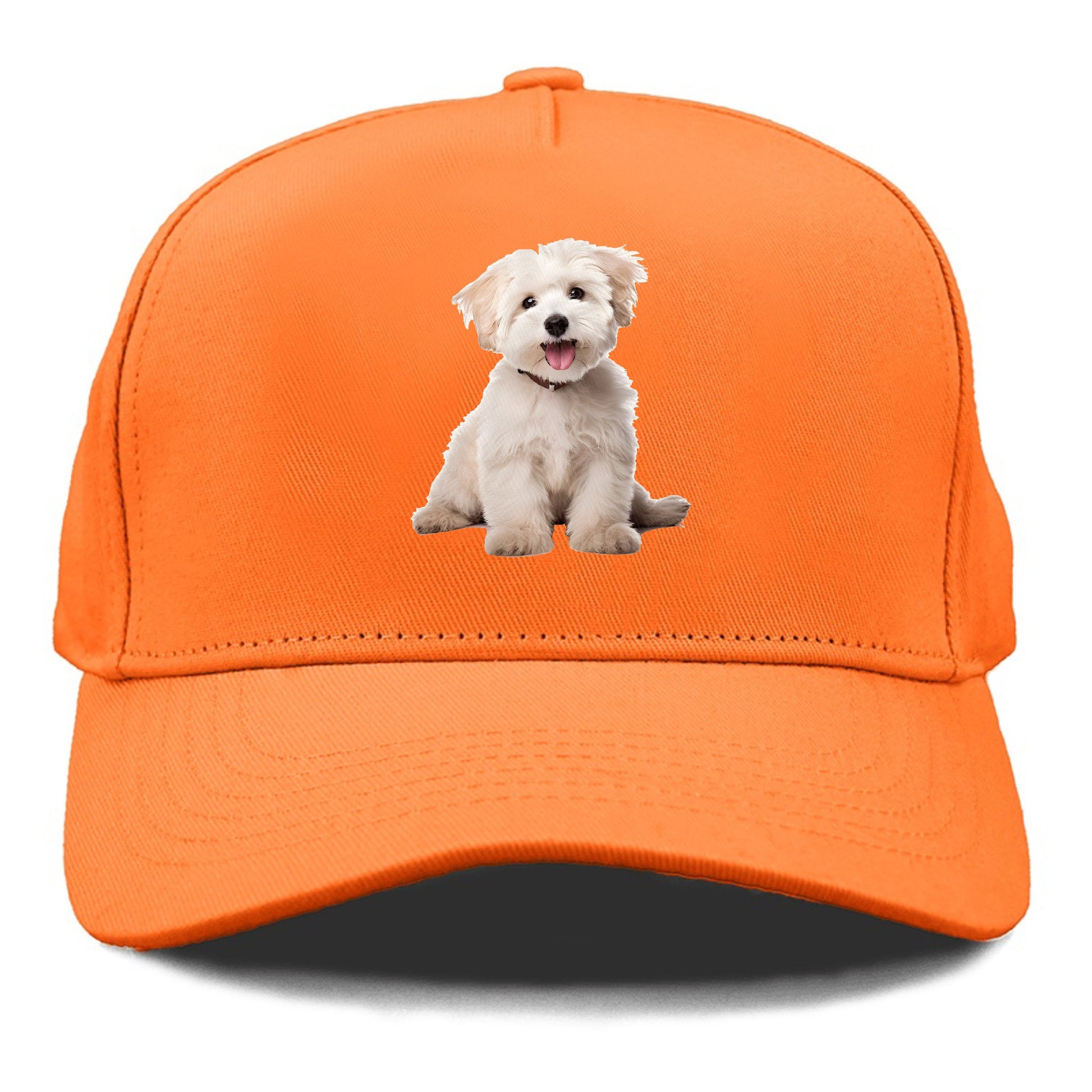 Adorable white puppy Hat