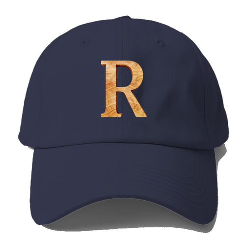 Letter R Baseball Cap For Big Heads
