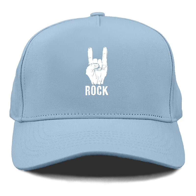 hand horn rock n roll Hat