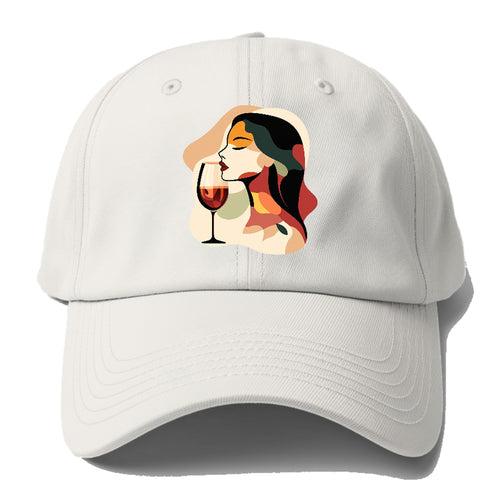 Abstract Wine Savor Baseball Cap For Big Heads