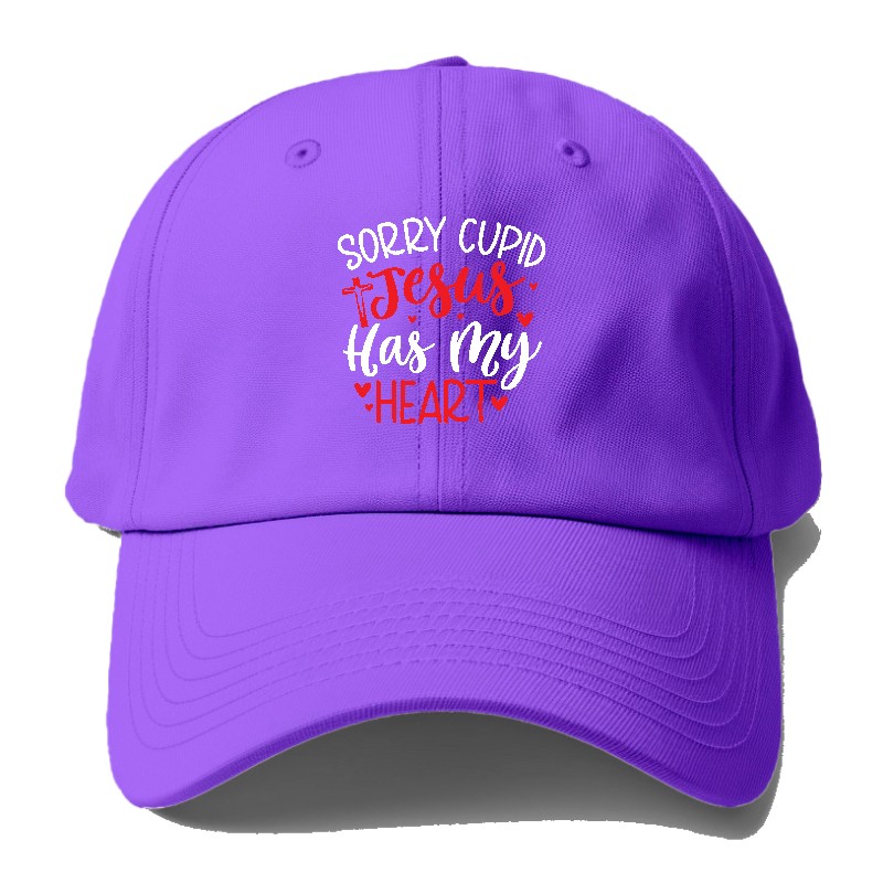 Sorry cupid jesus has my heart Hat