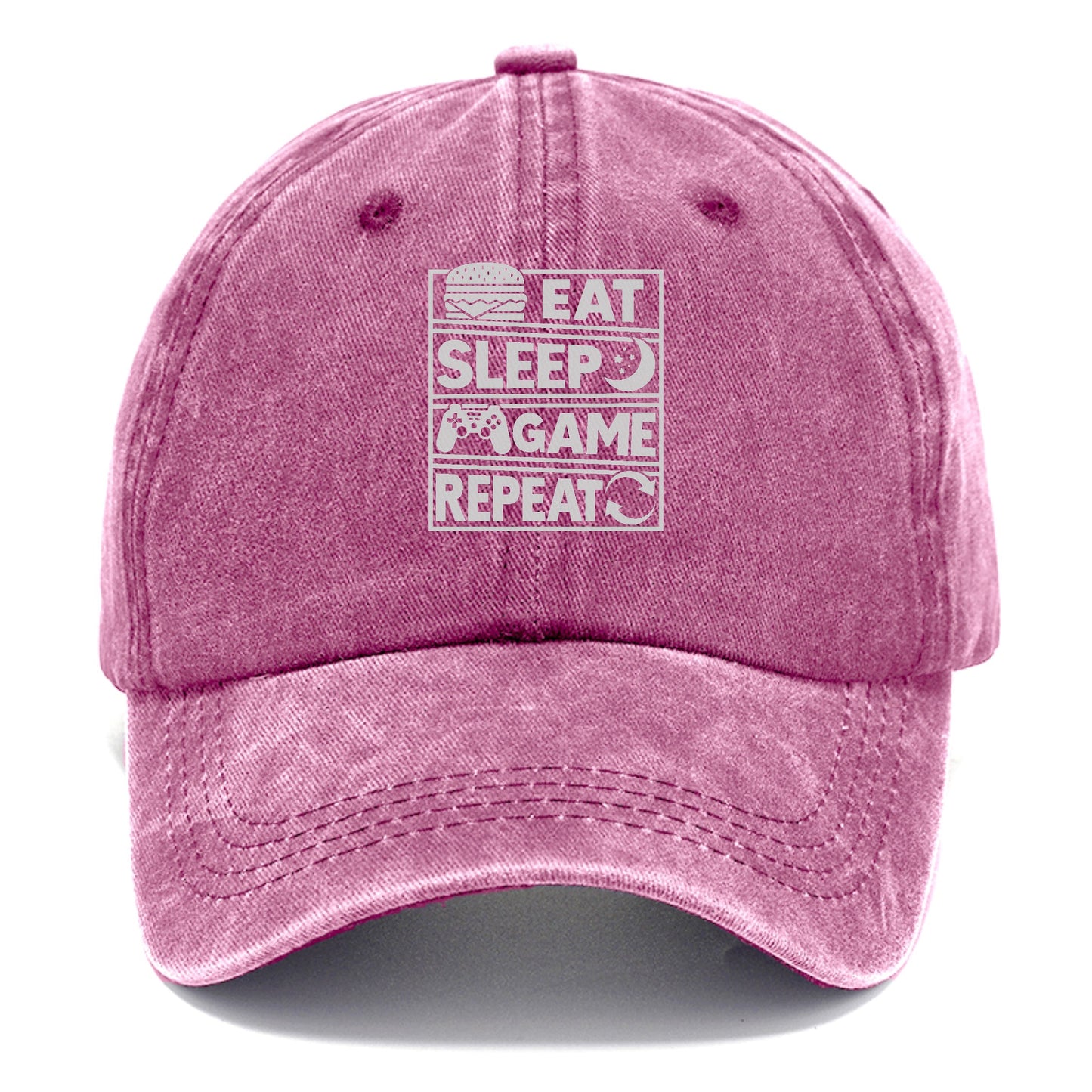 Eat Sleep Game Repeat Hat