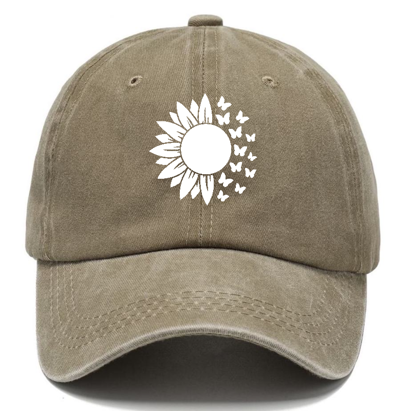 sunflower butterflies Hat