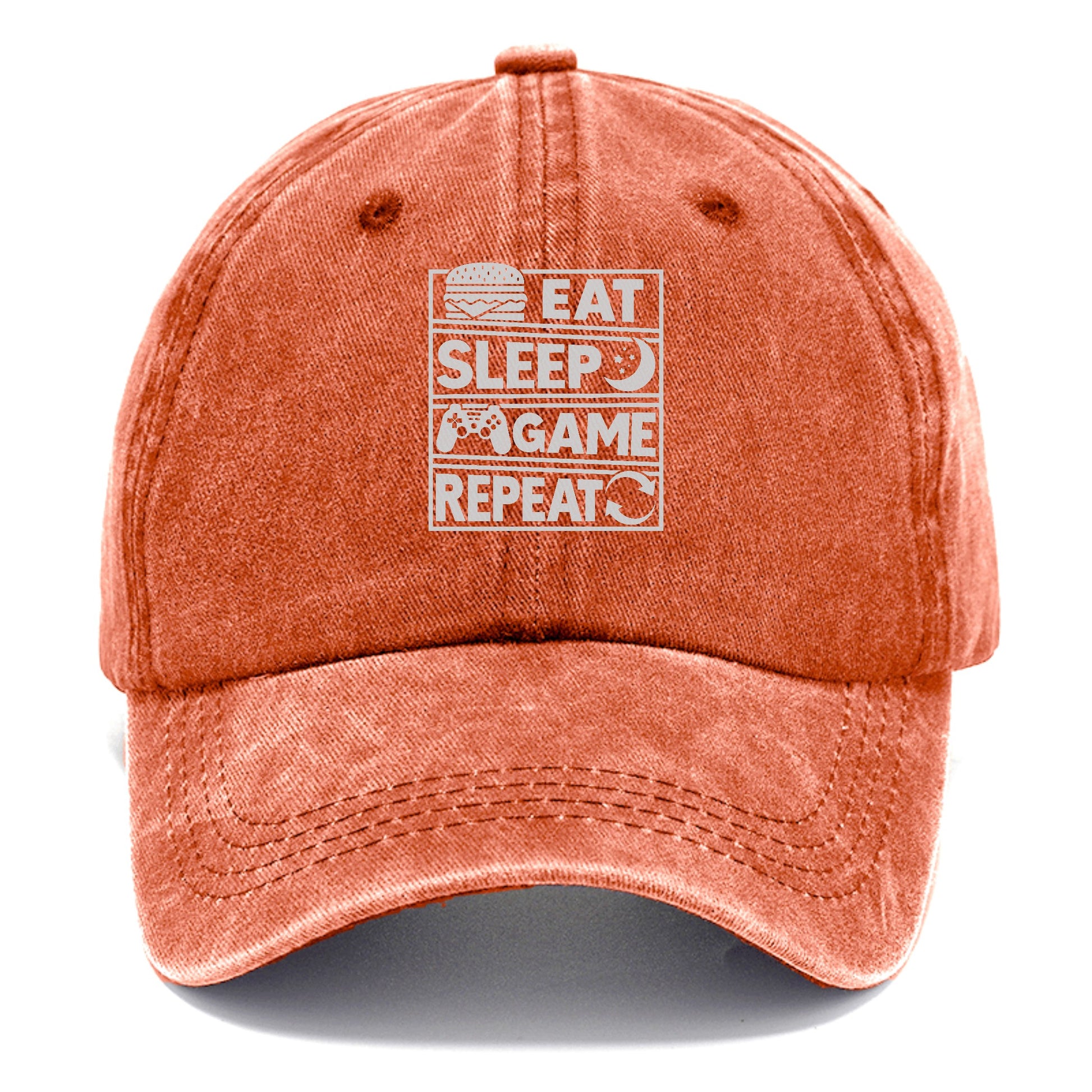 Eat Sleep Game Repeat Hat