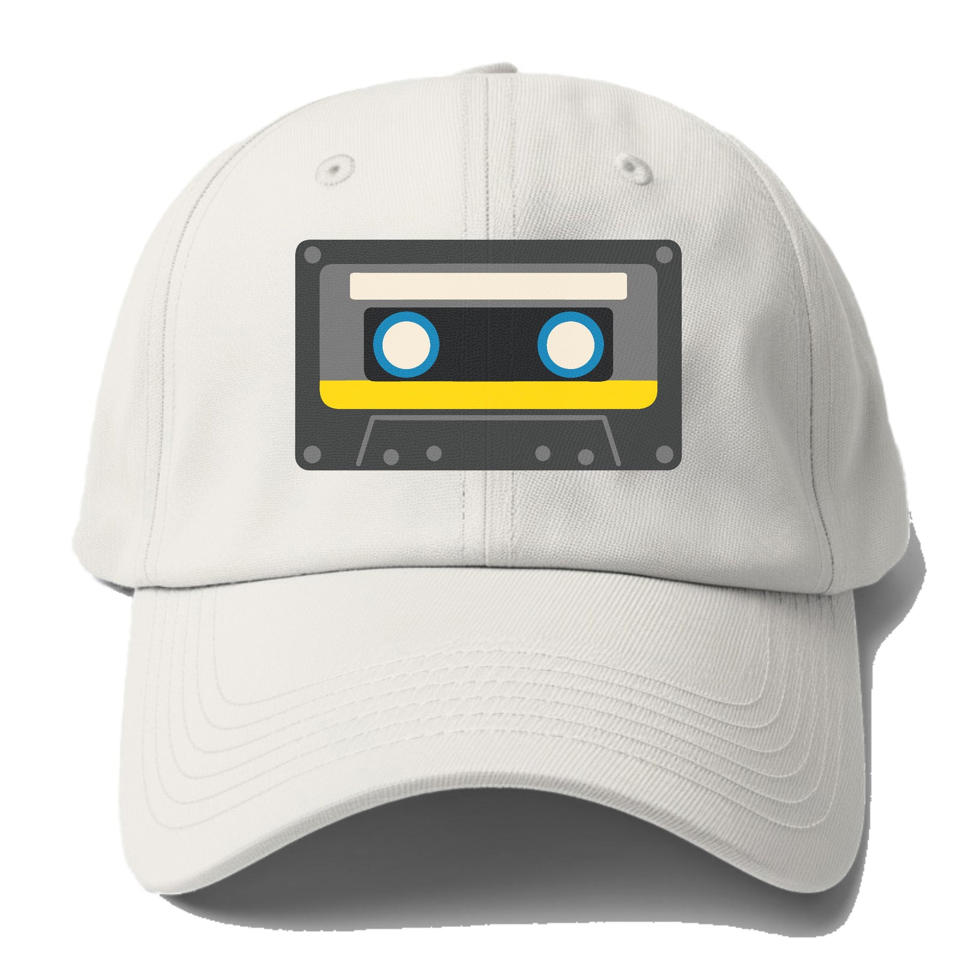 Retro 80s Cassette Black Hat