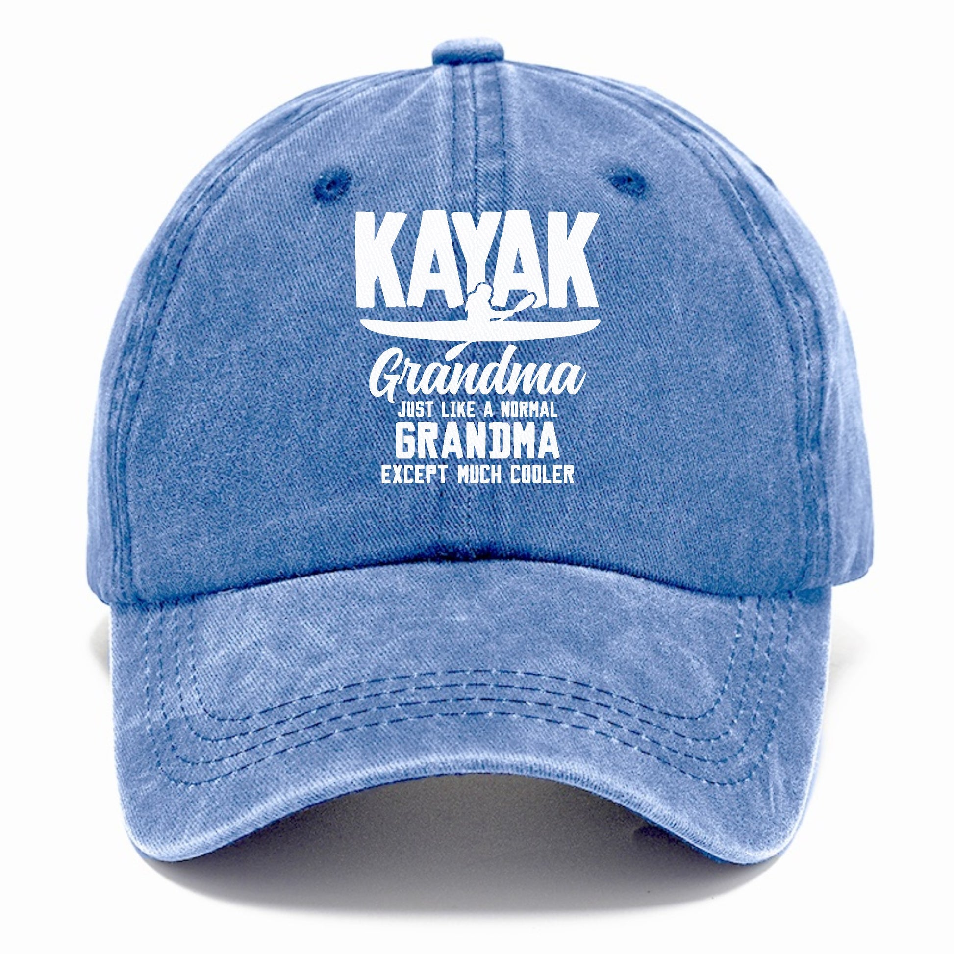 kayak grandma just like a normal grandma except much cooler! Hat