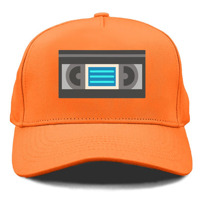 Retro 80s VHS Tape Blue Hat