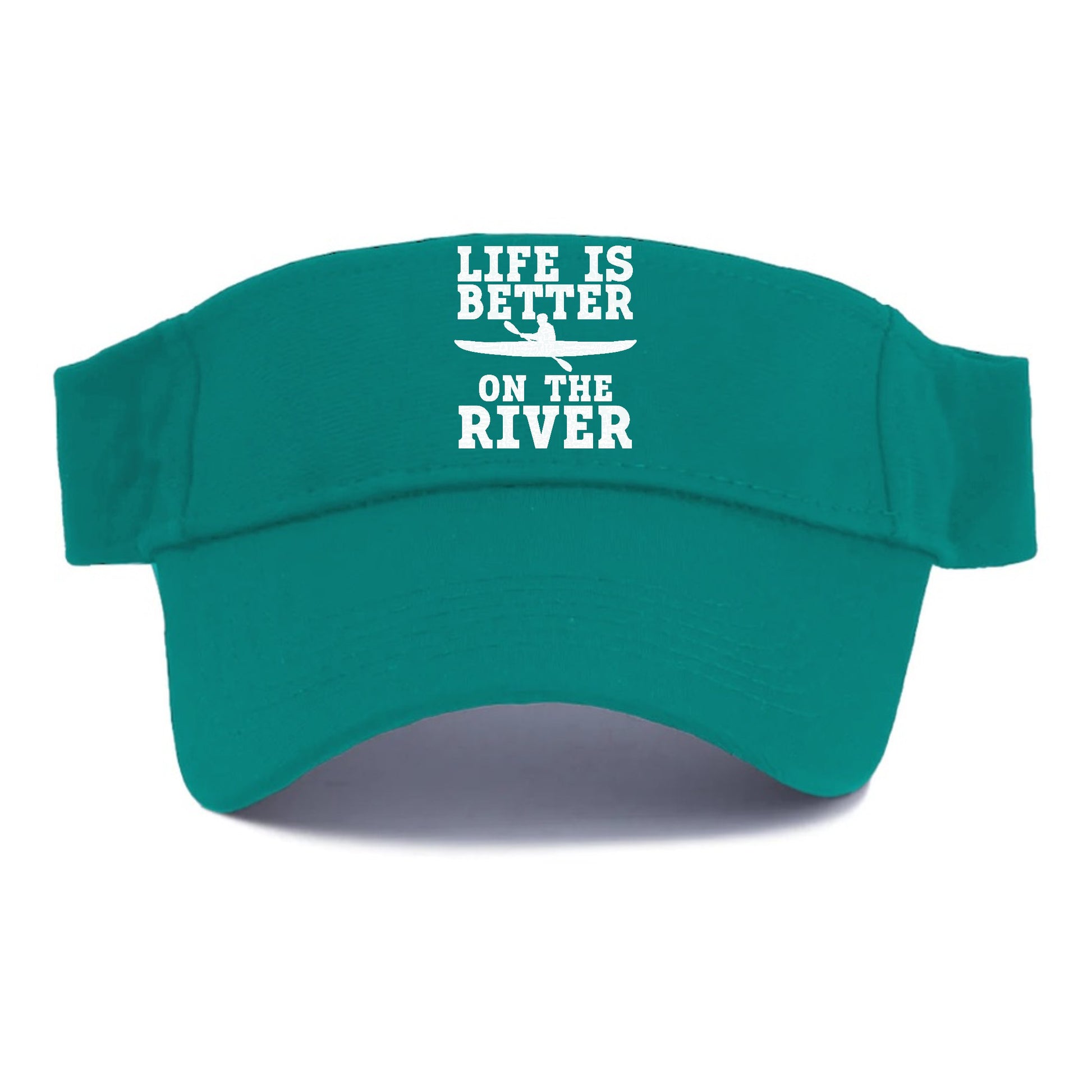 life is better on the river Hat