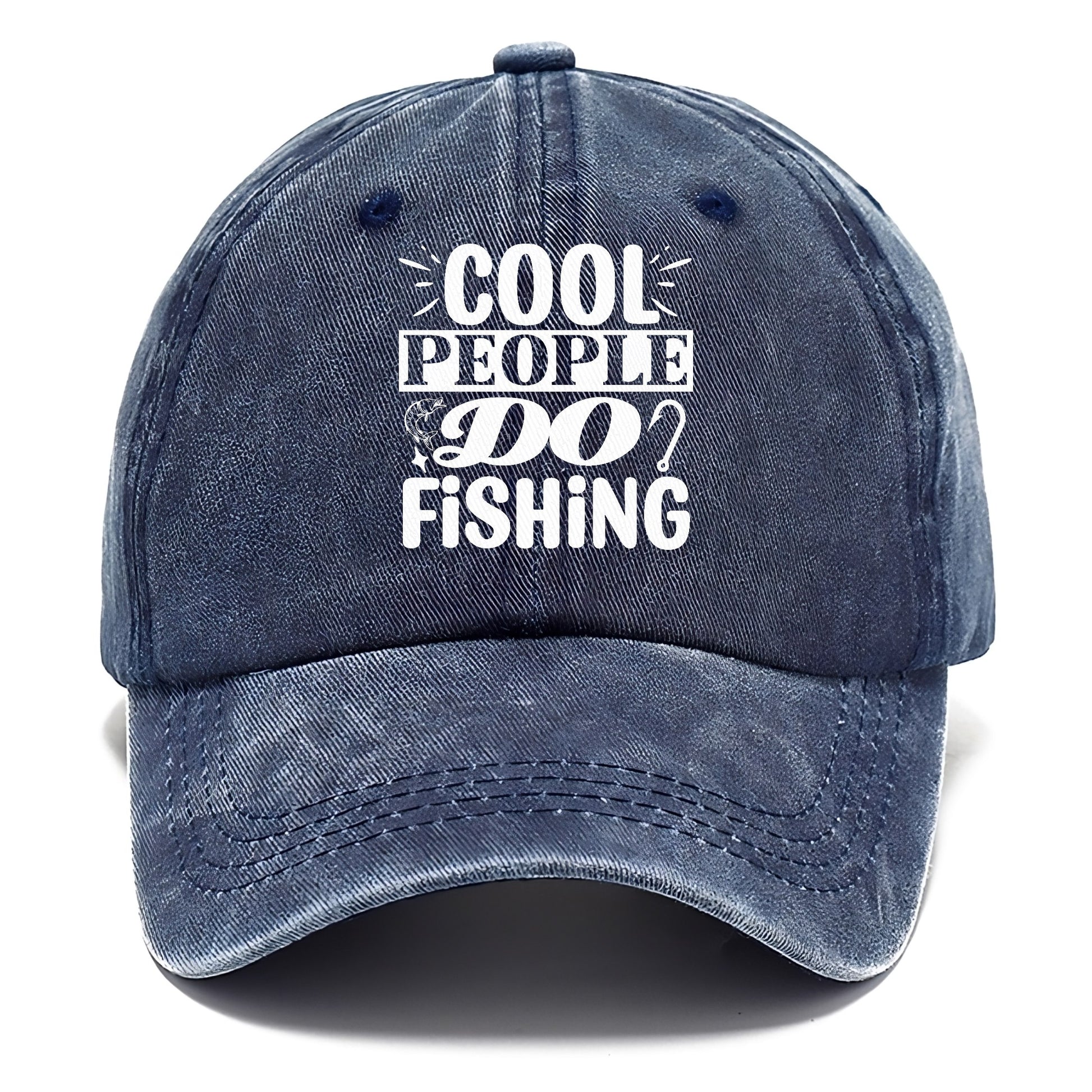 cool people do fishing Hat