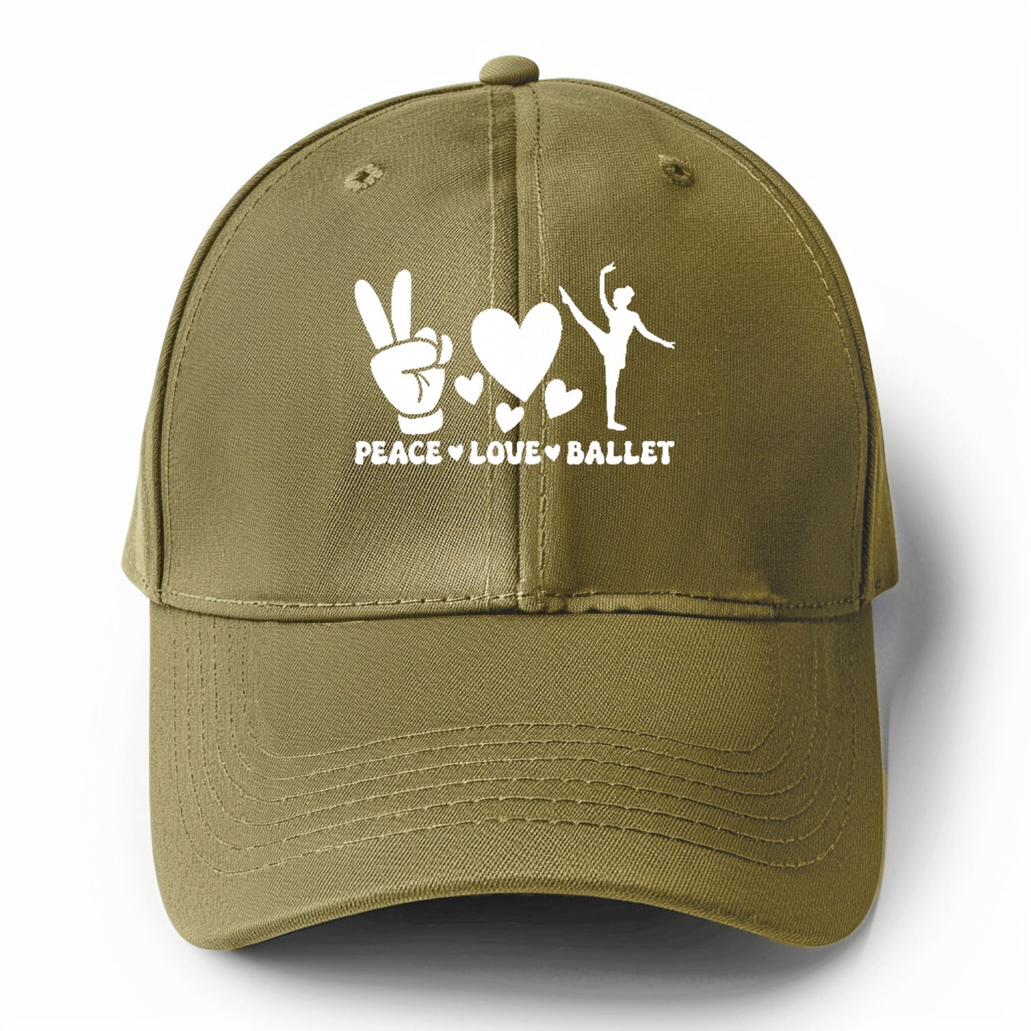 peace love ballet Hat