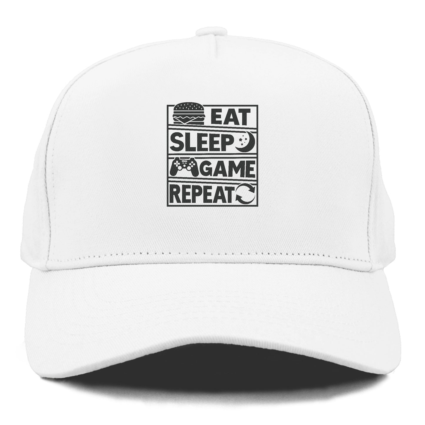 Eat Sleep Game Repeat Hat