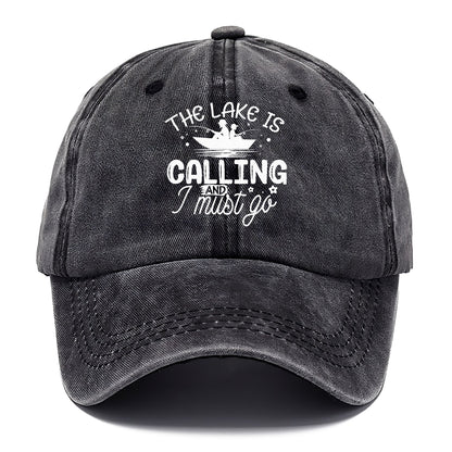 the lake is calling and i must go Hat