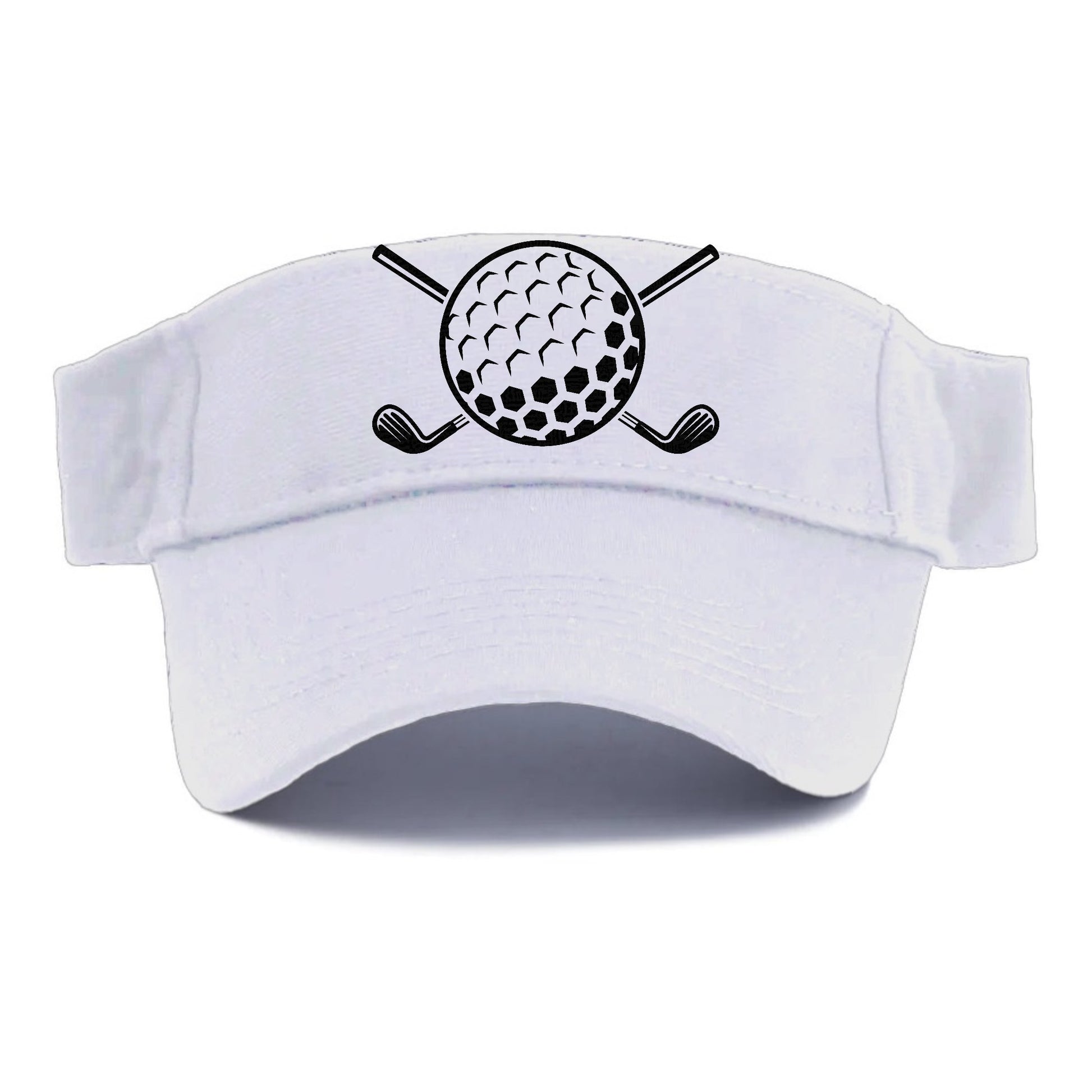 Golf Ball And Clubs Hat