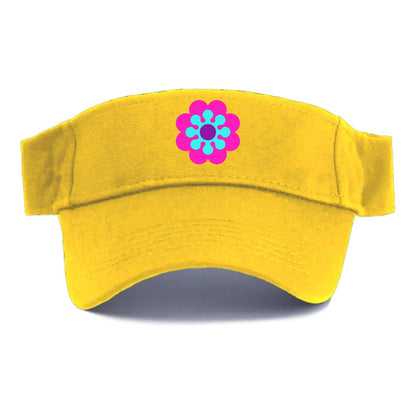 Retro 80s Flower Pink Hat