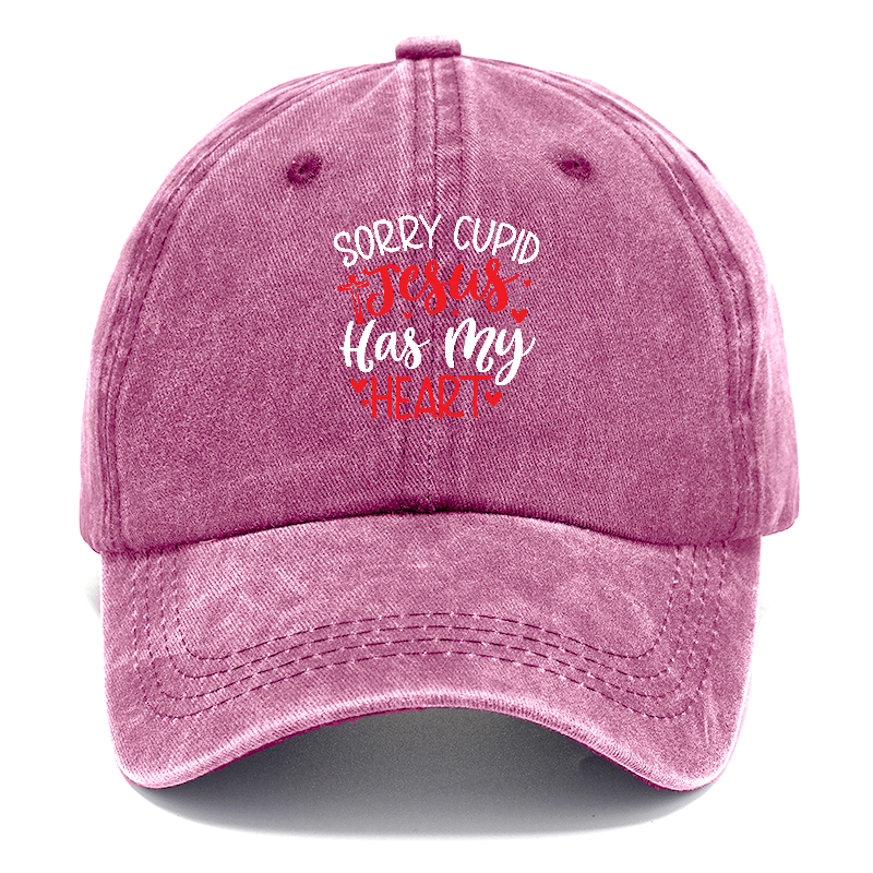 Sorry cupid jesus has my heart Hat