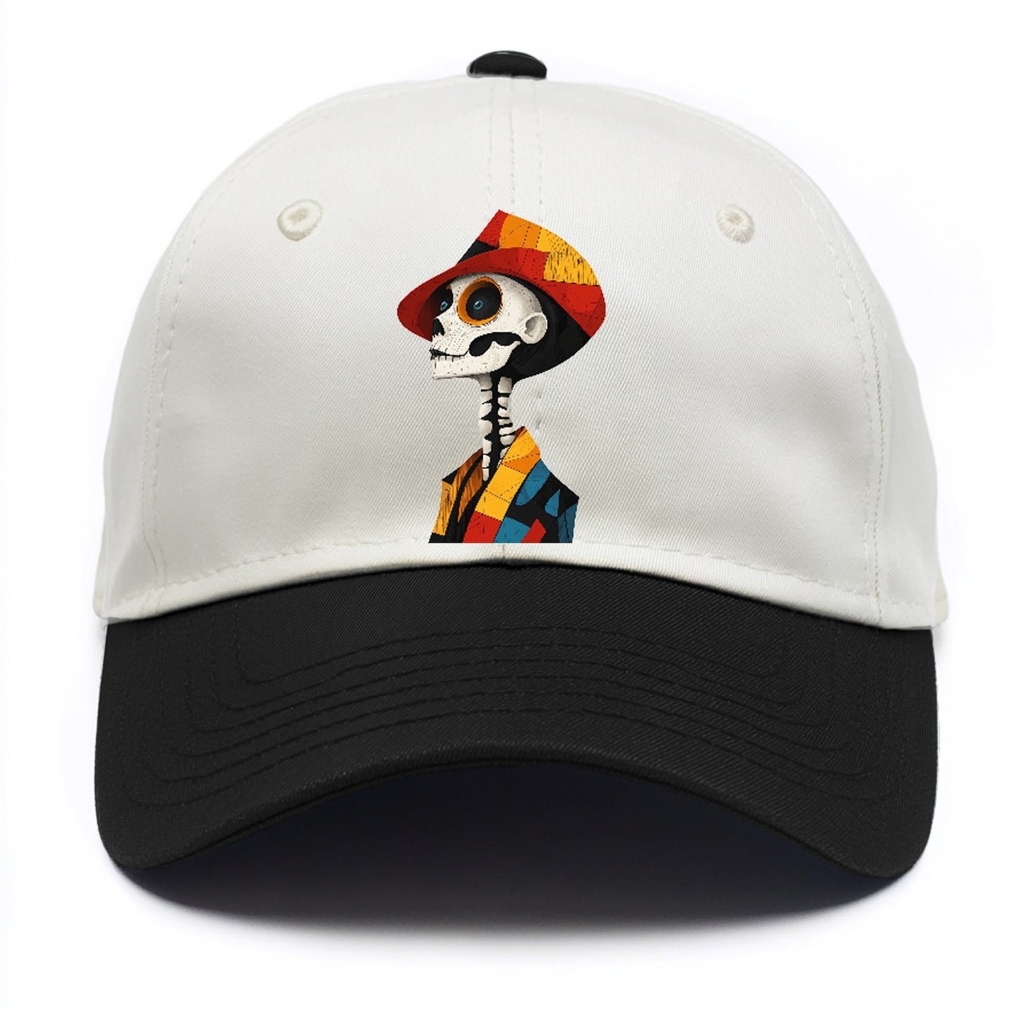 Vibrant Skeleton Hat