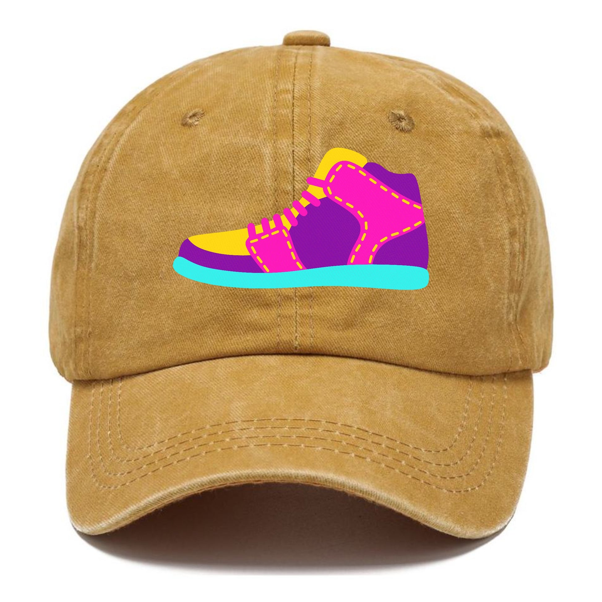 Retro 80s Basketball_Shoe Hat