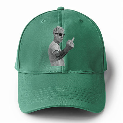 Anthony Bourdain Middle Finger Hat