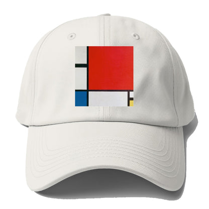 Composition with Red Blue and Yellow Hat