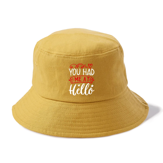 You had me at hello Hat