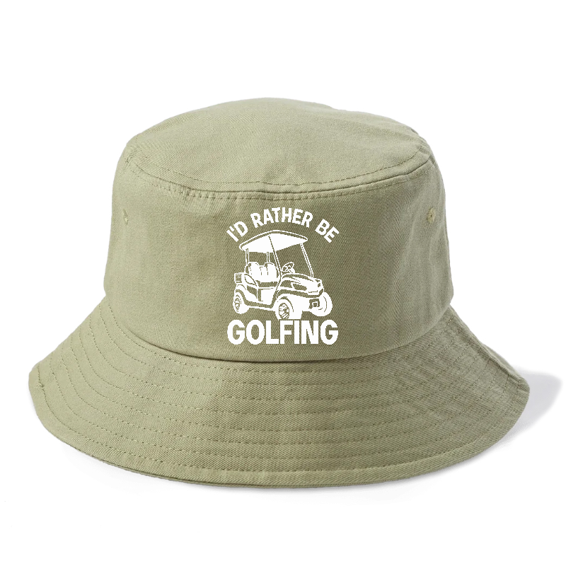 I'd Rather Be Golfing Hat