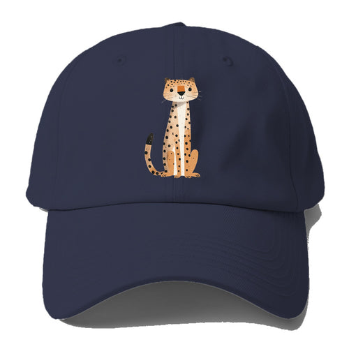 Charming Cheetah Playful Spots Baseball Cap For Big Heads