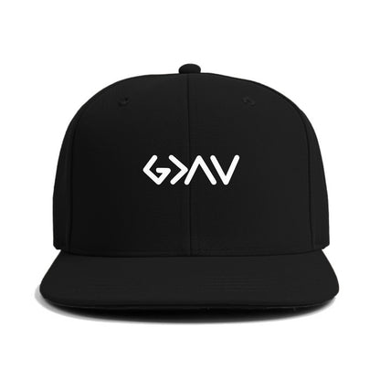 God is greater than the highs and lows Hat