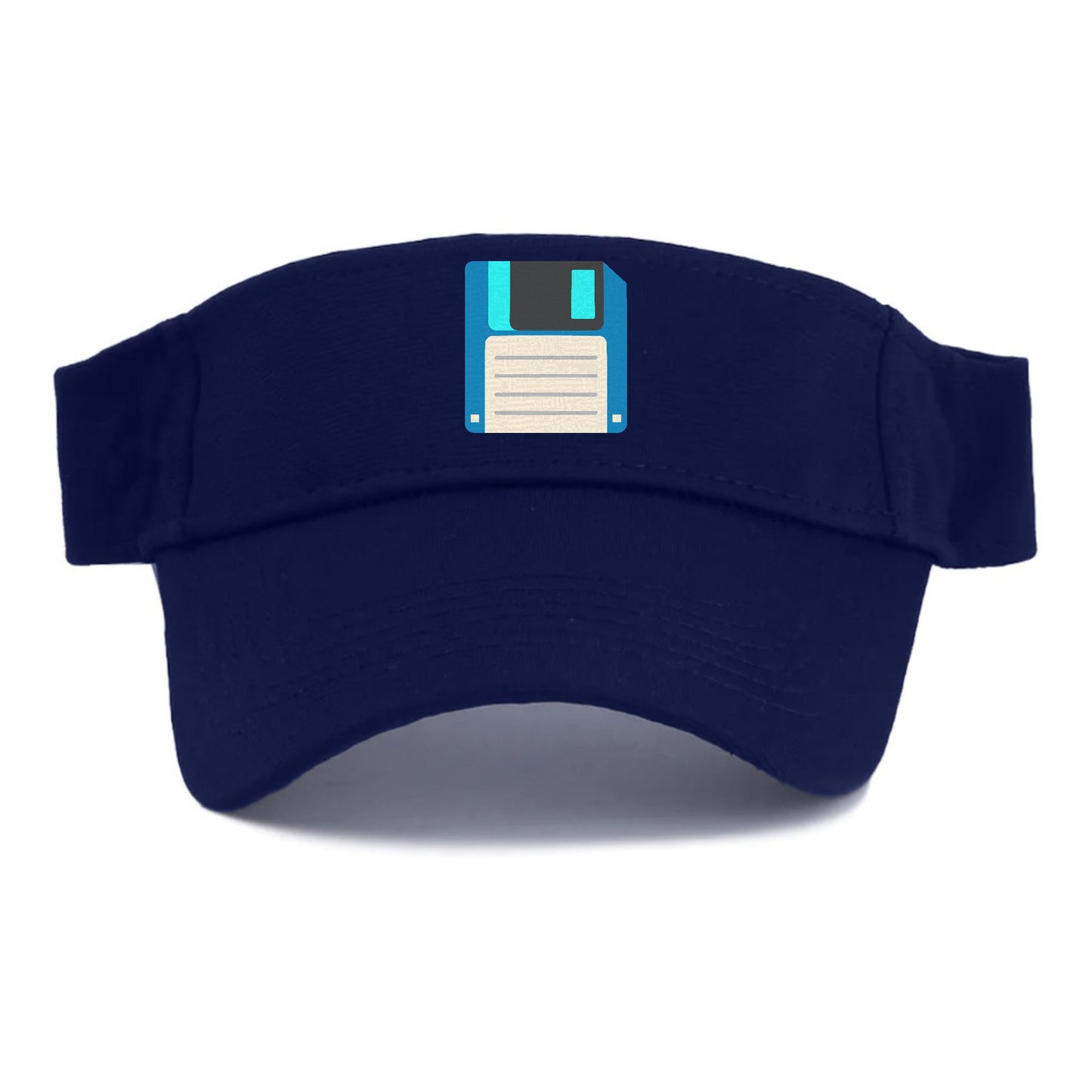 Retro 80s Floppy Disk Blue Hat