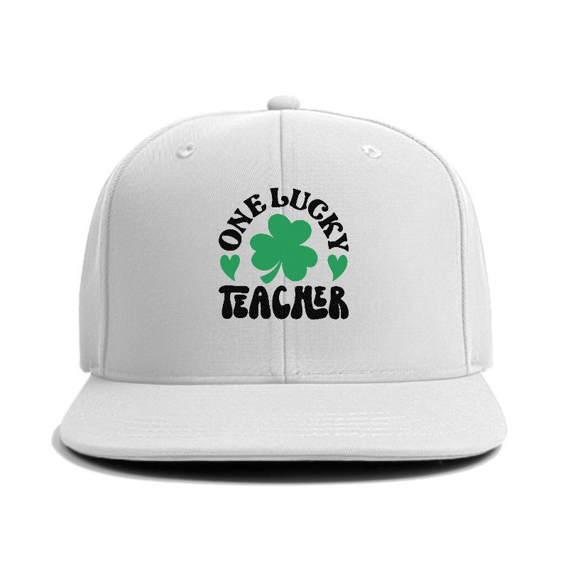 One Lucky Teacher Clover Hat