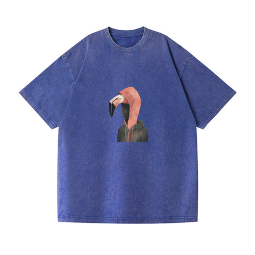 Urban Flamingo Street Style Vintage T-shirt