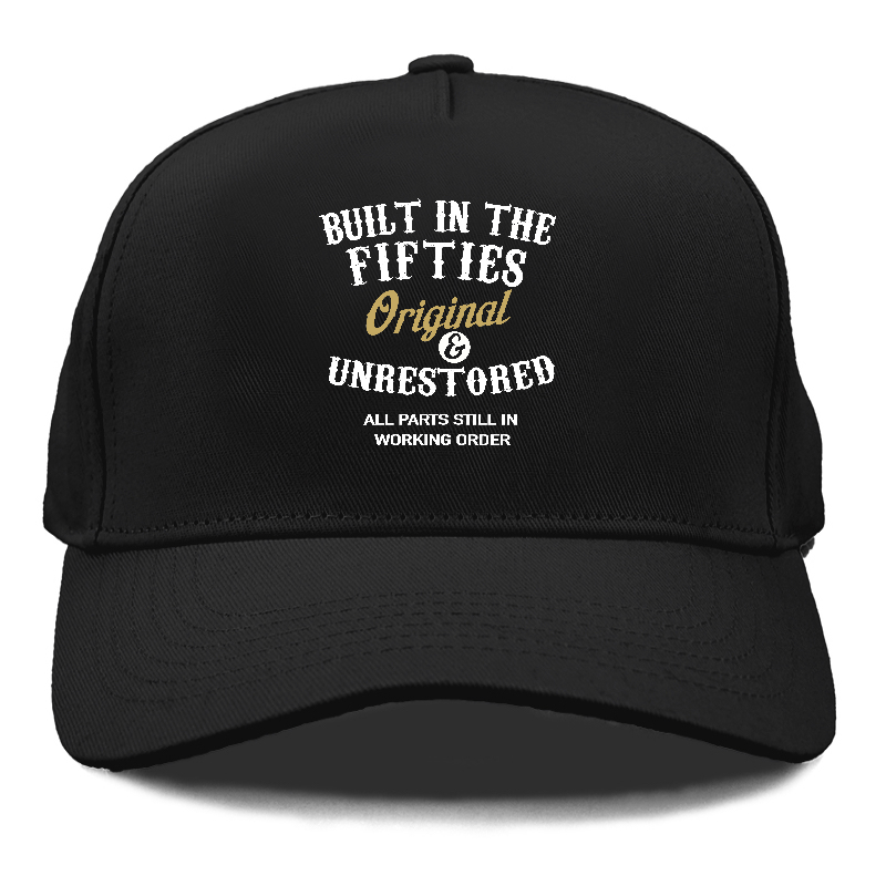 build in the fifties original unrestored all parts still in working order Hat