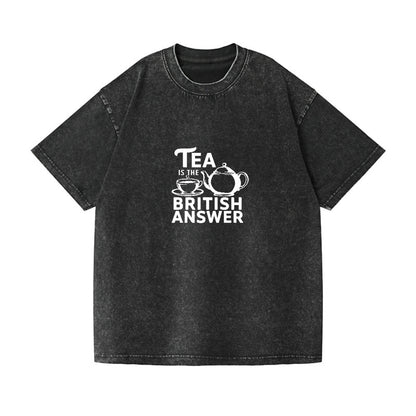 tea is the british answer Hat