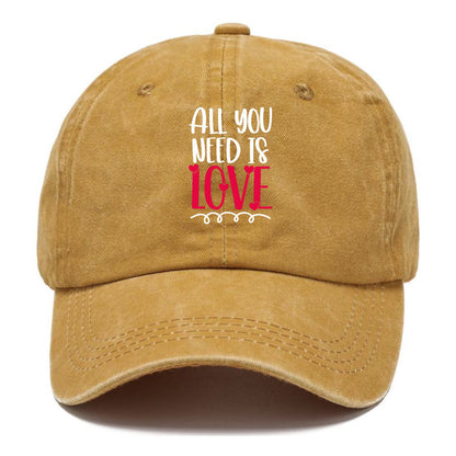 all you need is love Hat