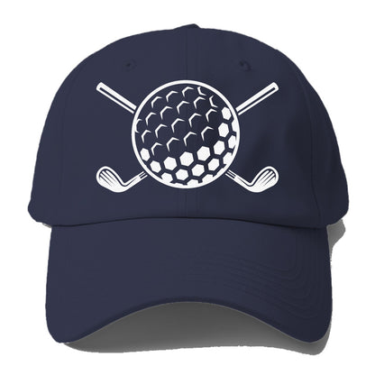 Golf Ball And Clubs Hat